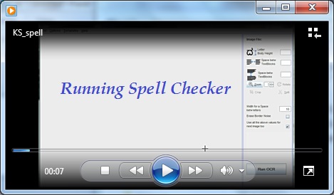 Using Spell Checker